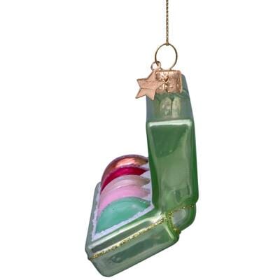 Новогоднее украшение Vondels Sage box of macarons Арт.2240515050017