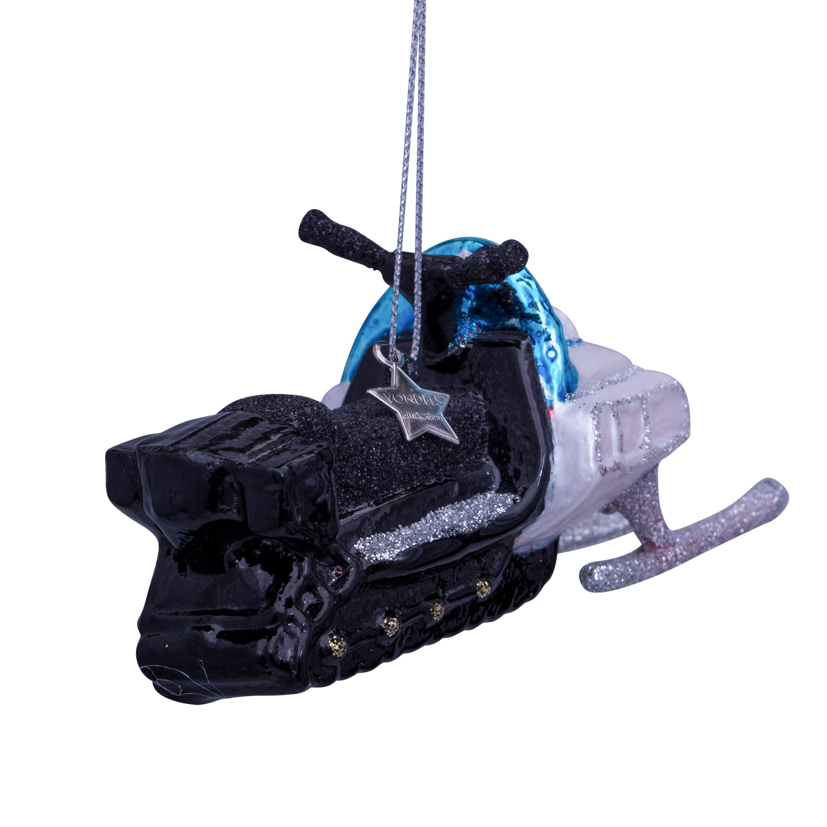 Новогоднее украшение Vondels Snowscooter Арт.2240999060113