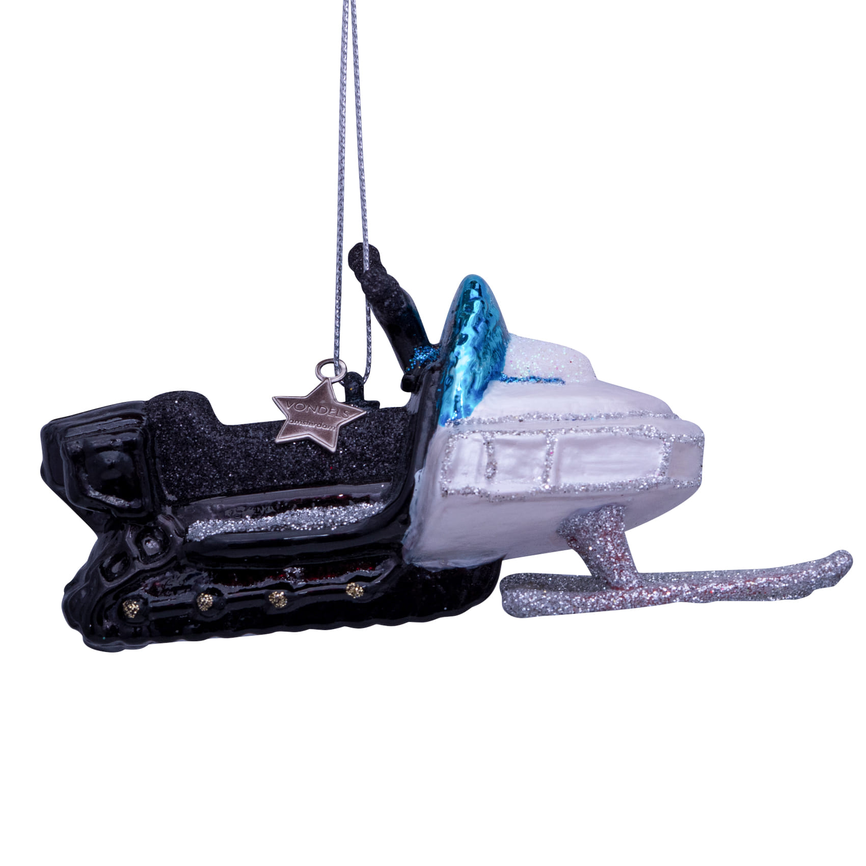 Новогоднее украшение Vondels Snowscooter Арт.2240999060113
