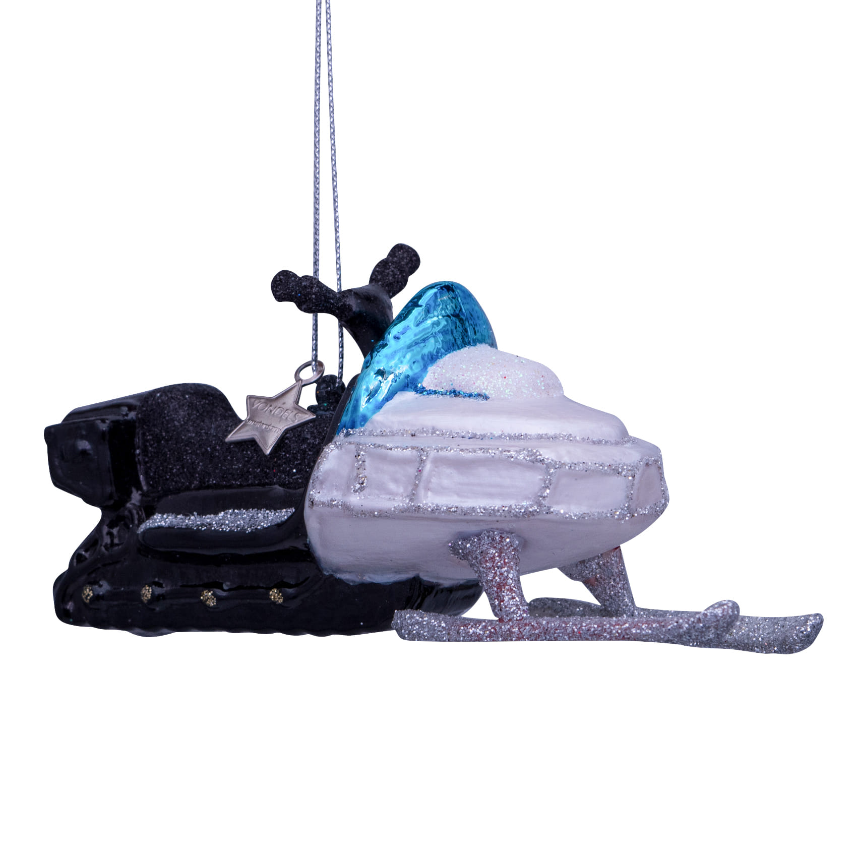 Новогоднее украшение Vondels Snowscooter Арт.2240999060113