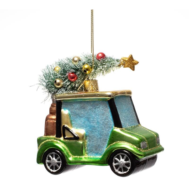 Новогоднее украшение Vondels Golfcar Арт.6240999080025