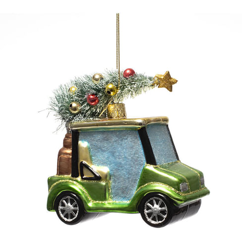 Новогоднее украшение Vondels Golfcar Арт.6240999080025