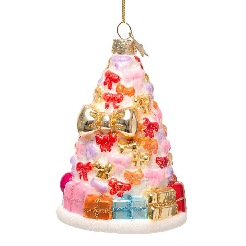 Новогоднее украшение Vondels Christmas tree w/bows and w/gifts Арт.6240999120035