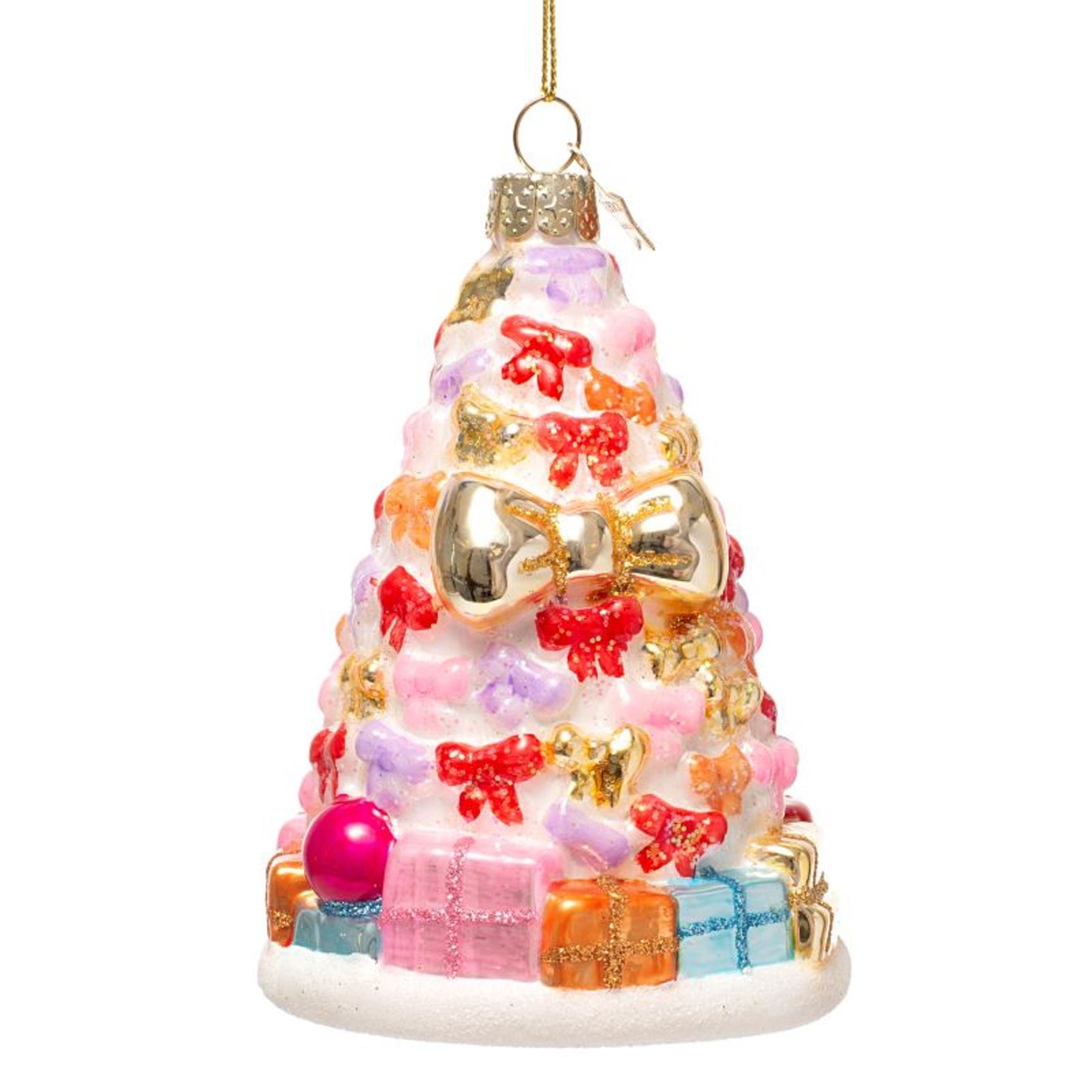 Новогоднее украшение Vondels Christmas tree w/bows and w/gifts Арт.6240999120035