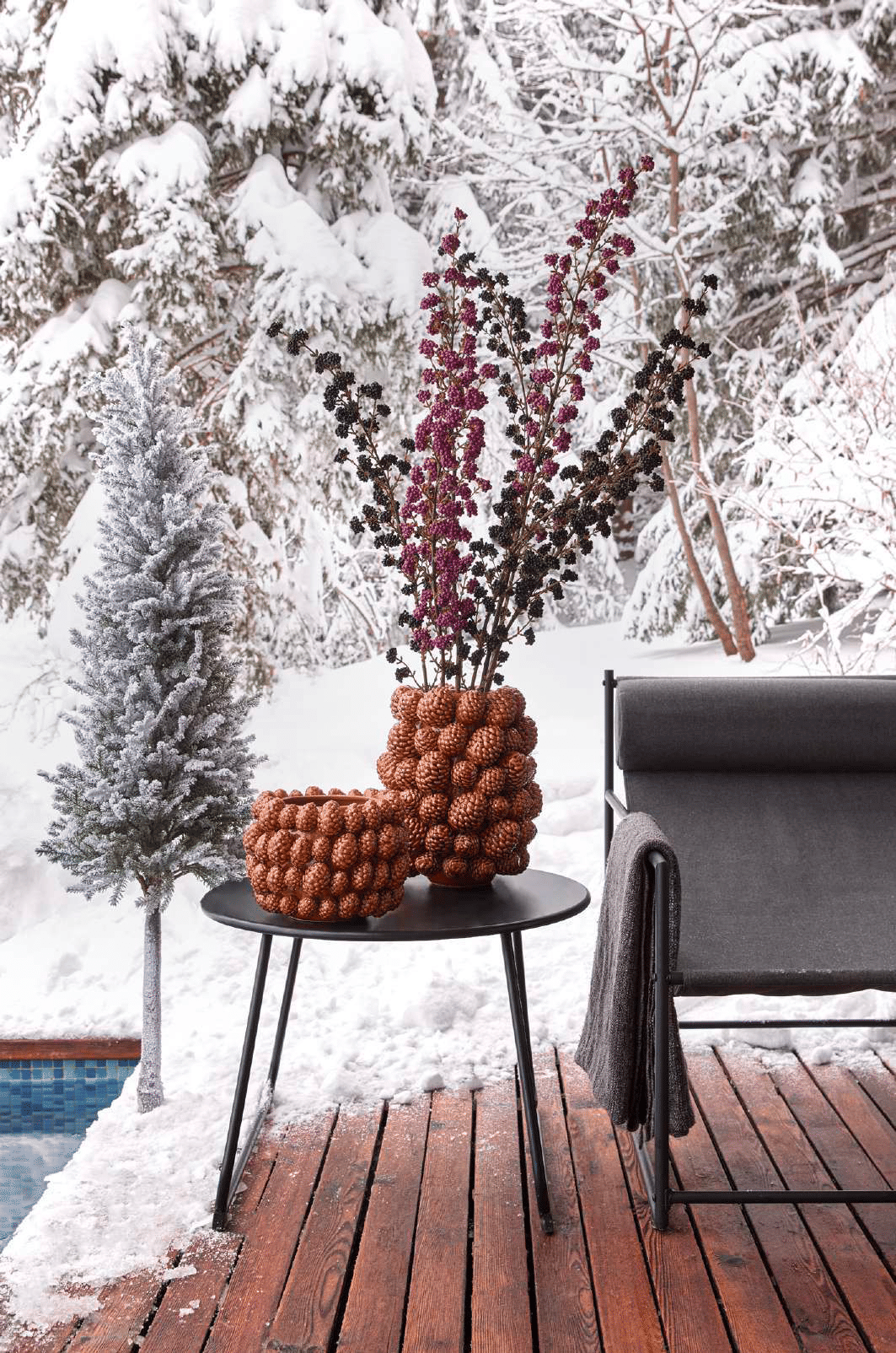 Ваза EDG Enzo De Gasperi CHAKRA PIGNE Арт.020636,760