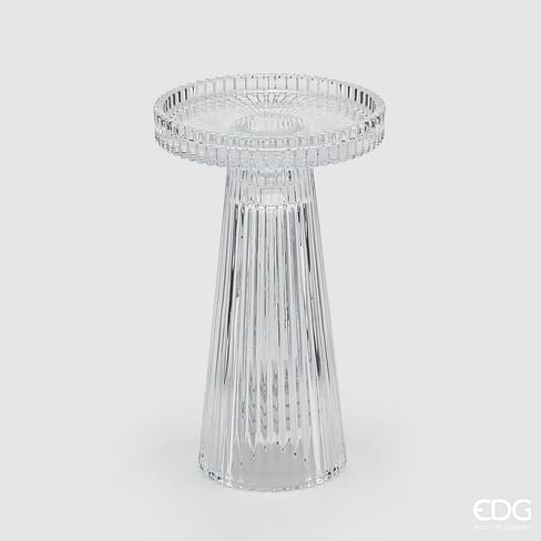 Подсвечник EDG Enzo De Gasperi CONO RIGHE Арт.105567,000