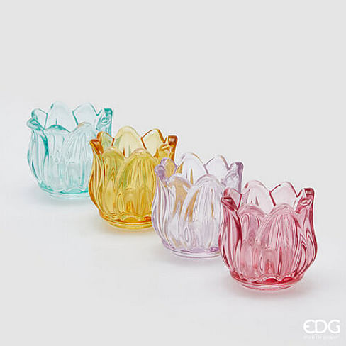 Подсвечник EDG Enzo De Gasperi TULIP TESTA Арт.4400290A999