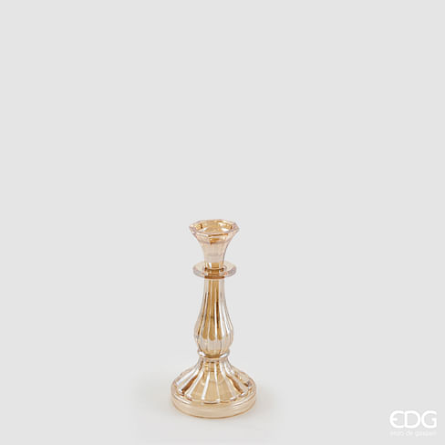 Подсвечник EDG Enzo De Gasperi CRYSTAL SINUOSO Арт.4400061A247