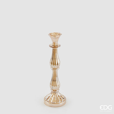 Подсвечник EDG Enzo De Gasperi CRYSTAL SINUOSO Арт.4400158A247