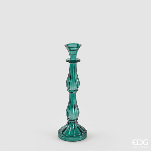 Подсвечник EDG Enzo De Gasperi CRYSTAL SINUOSO Арт.4400158A894