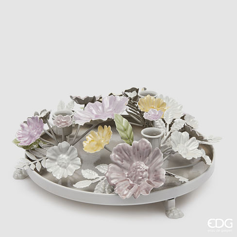 Подсвечник EDG Enzo De Gasperi FIORIMIX Арт.4400334A999