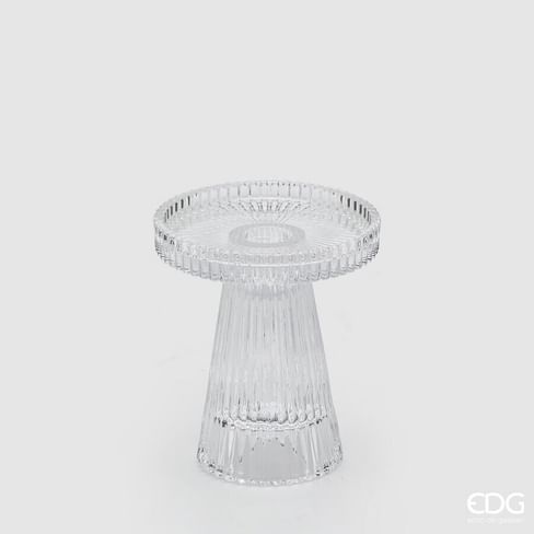 Подсвечник EDG Enzo De Gasperi CONO RIGHE Арт.105568,000