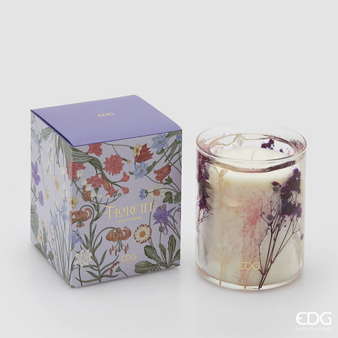 Свеча EDG Enzo De Gasperi FLORETTE Арт.6100260ALOJ