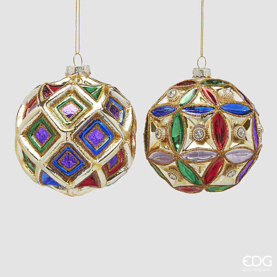 Новогоднее украшение EDG Enzo De Gasperi ROMBI Арт.6500436A999
