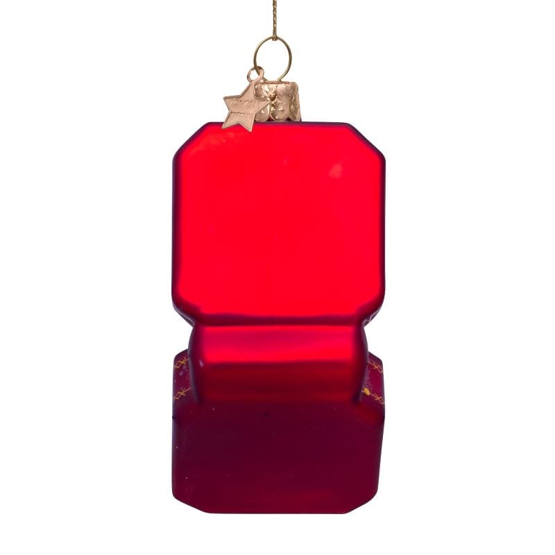 Новогоднее украшение Vondels Red for yours ring box Арт.1240716075018