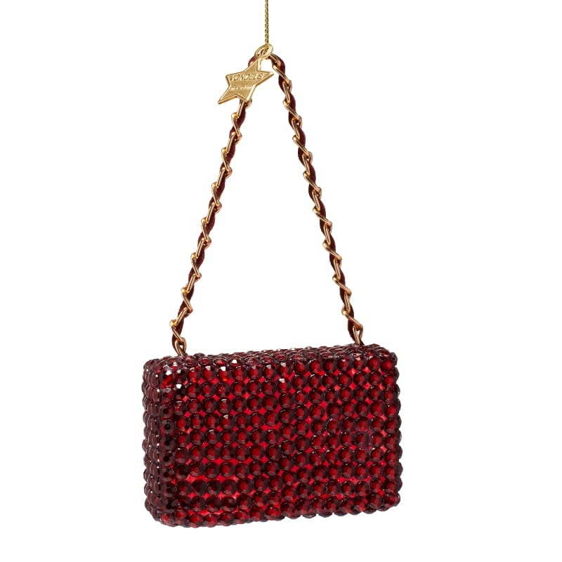 Новогоднее украшение Vondels Burgundy fashion bag w/diamond allover Арт.1250326055010
