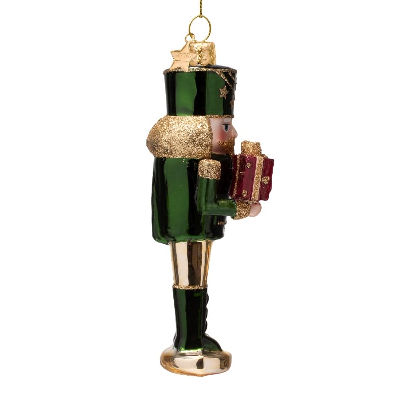 Новогоднее украшение Vondels Night green nutcracker Арт.2250541165012