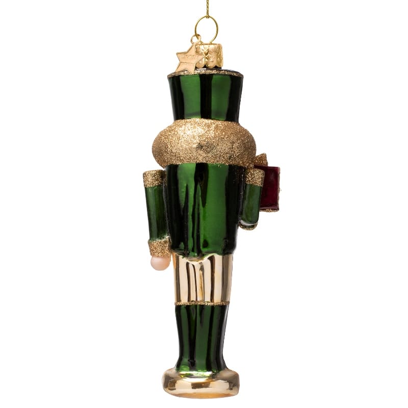 Новогоднее украшение Vondels Night green nutcracker Арт.2250541165012