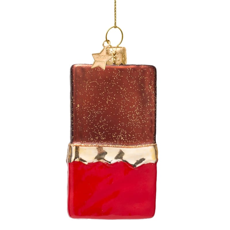 Новогоднее украшение Vondels Dark brown chocolate bar Арт.2250650110019