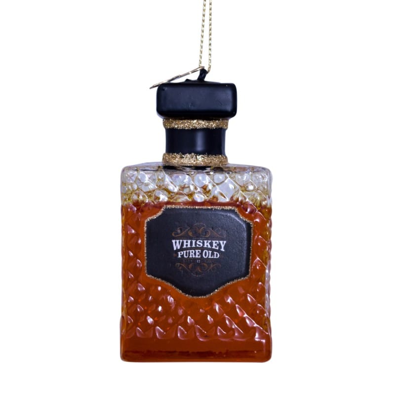 Новогоднее украшение Vondels Transparent whiskey bottle Арт.4222850085013