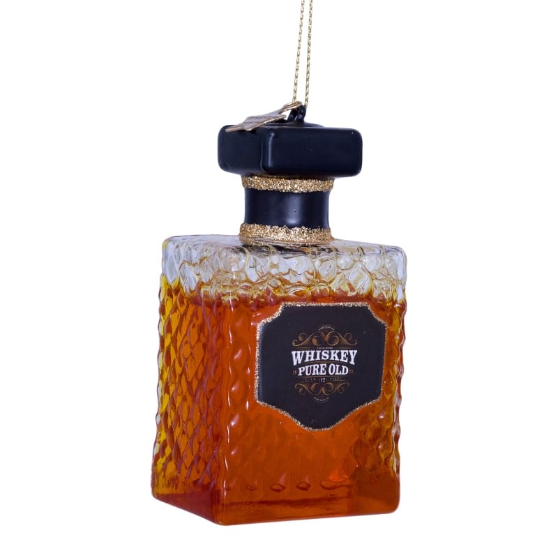 Новогоднее украшение Vondels Transparent whiskey bottle Арт.4222850085013