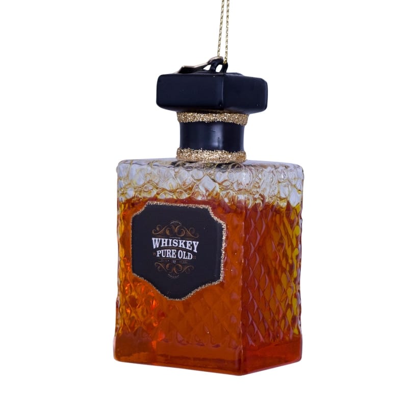 Новогоднее украшение Vondels Transparent whiskey bottle Арт.4222850085013