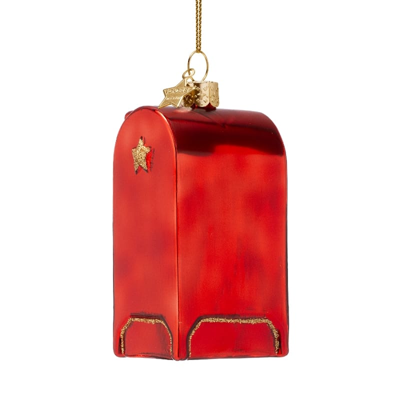 Новогоднее украшение Vondels Red santa's mailbox Арт.5250705080059