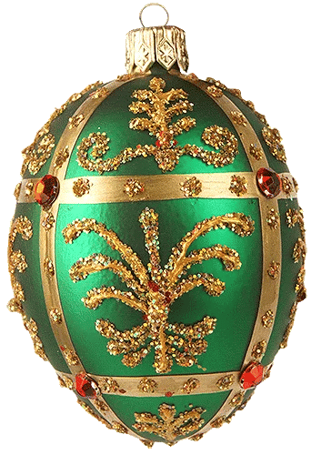 Новогоднее украшение Impuls Faberge-inspired Egg Арт.FE03MZN