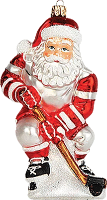 Новогоднее украшение Impuls Hockey Santa Арт.A1365