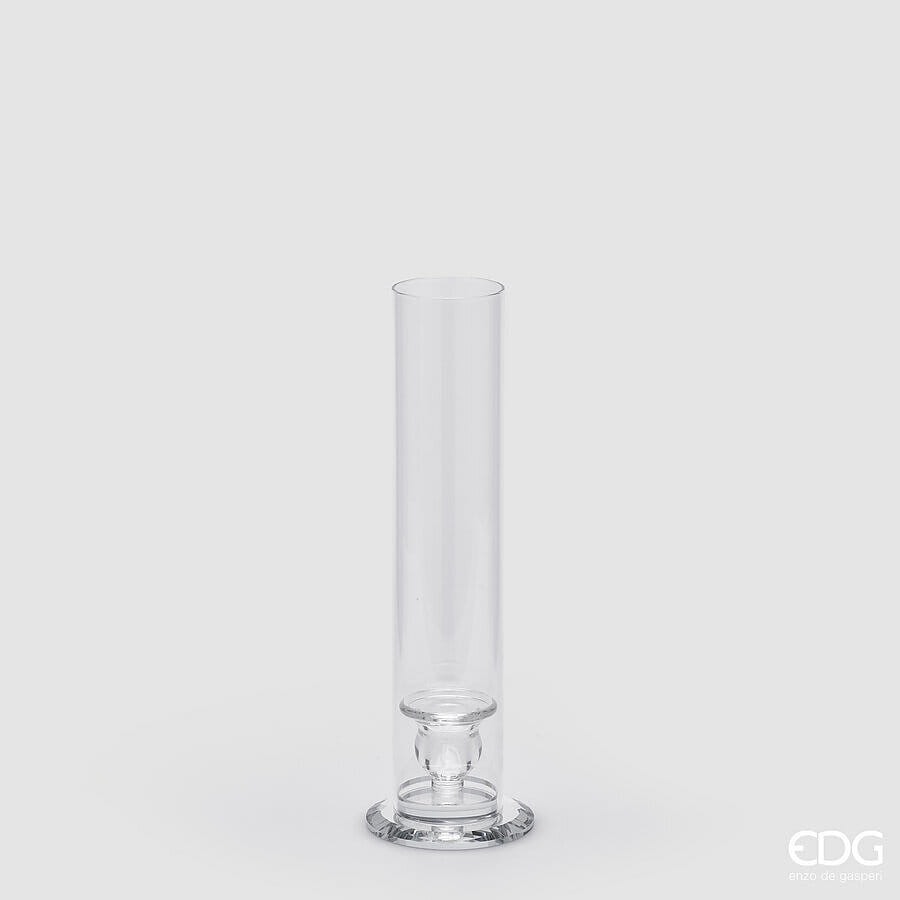 Подсвечник EDG Enzo De Gasperi CRYSTAL CILINDRO Арт.4400072A000