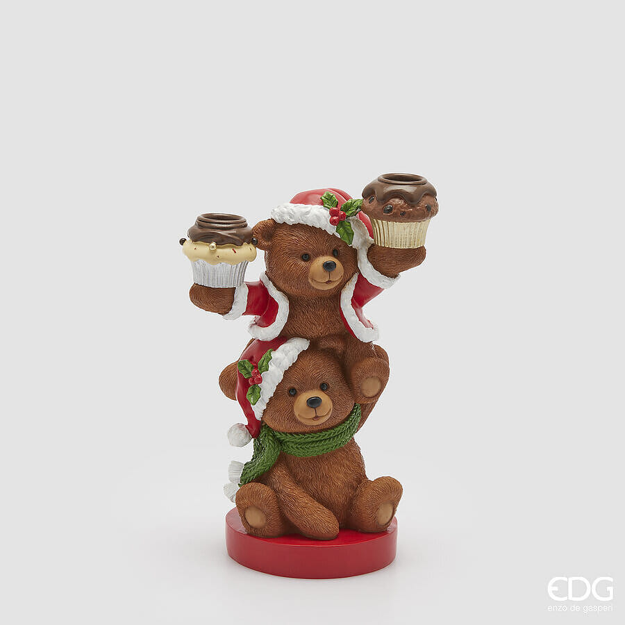 Подсвечник EDG Enzo De Gasperi ORSO GOLOSO Арт.4400362A976