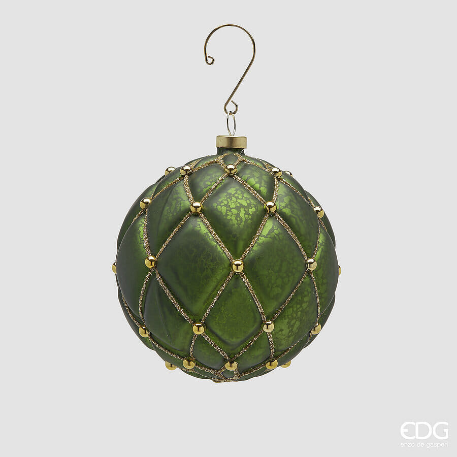 Новогоднее украшение EDG Enzo De Gasperi PALLA CAPITONNE Арт.6500642A700