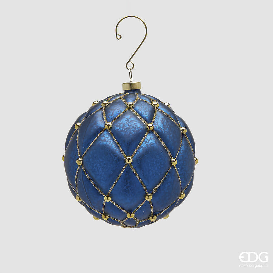 Новогоднее украшение EDG Enzo De Gasperi PALLA CAPITONNE Арт.6500642A800