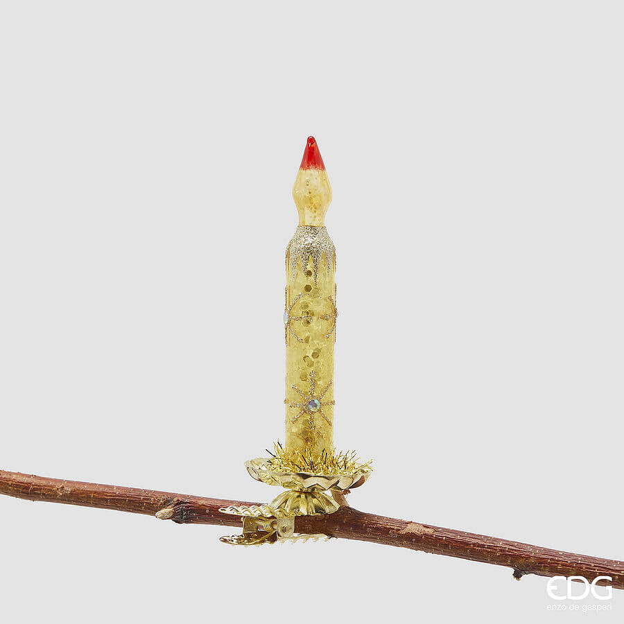 Новогоднее украшение EDG Enzo De Gasperi CANDELA Арт.6500685A010