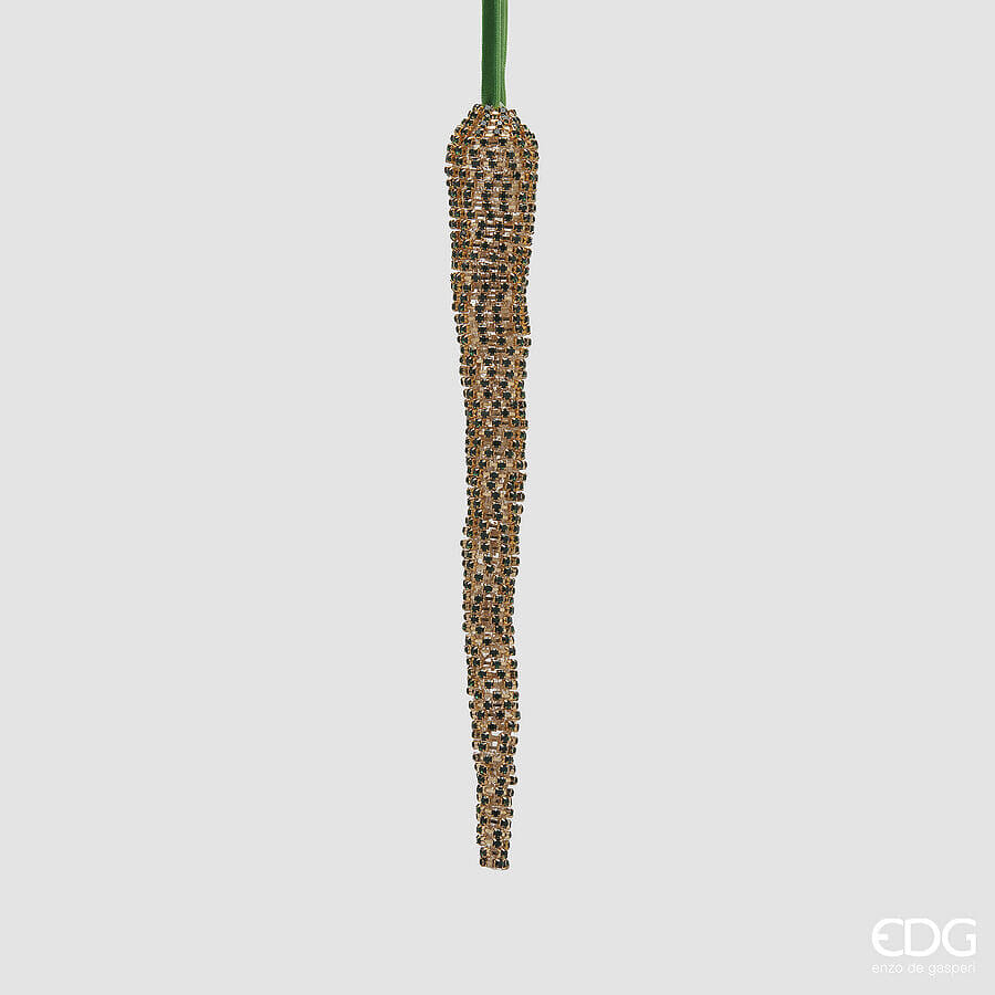 Новогоднее украшение EDG Enzo De Gasperi GHIACCIOLO Арт.6500690A701