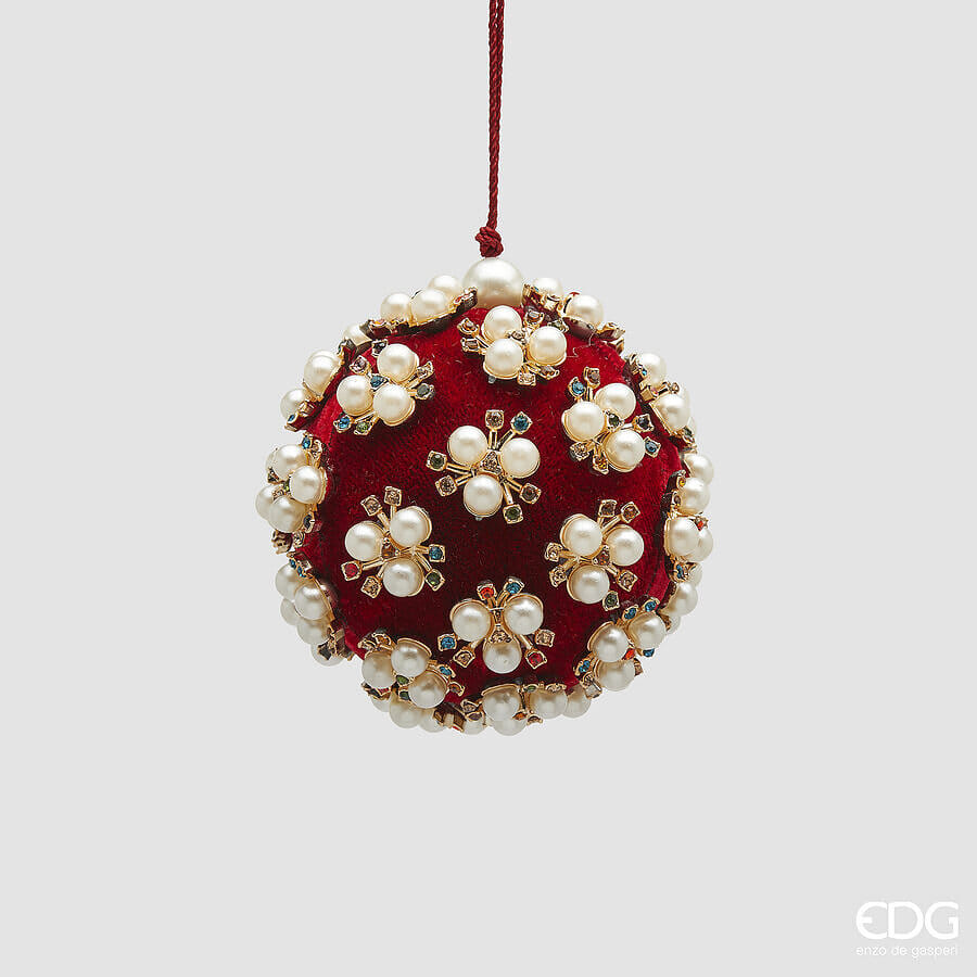 Новогоднее украшение EDG Enzo De Gasperi PALLA ELIZABETH Арт.6500786A400