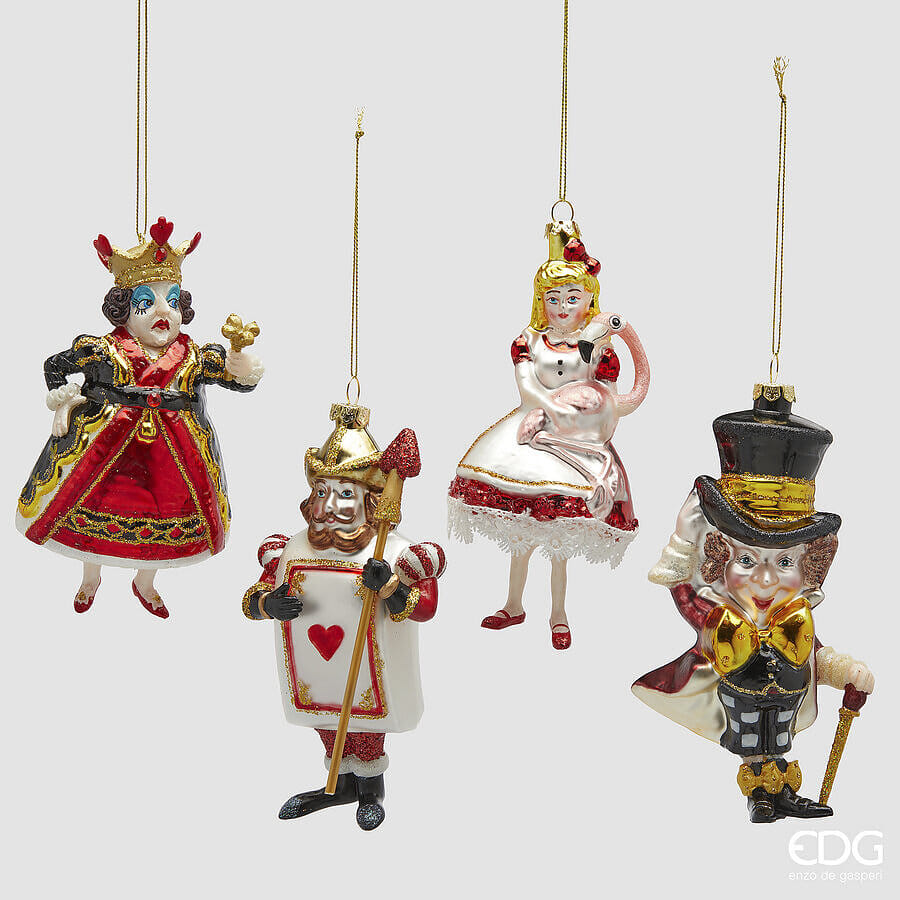 Новогоднее украшение EDG Enzo De Gasperi ALICE Арт.6500868A190