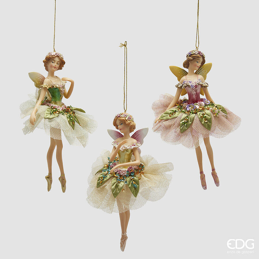 Новогоднее украшение EDG Enzo De Gasperi FATA Арт.6500896A775