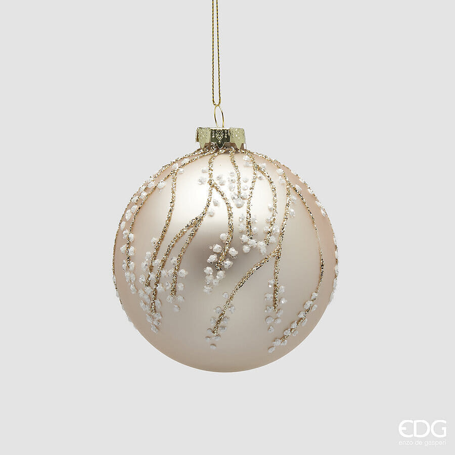 Новогоднее украшение EDG Enzo De Gasperi PALLA RAMI Арт.6501105A040