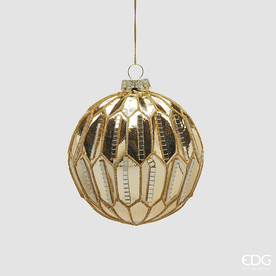 Новогоднее украшение EDG Enzo De Gasperi PALLA SPECCHIETTI Арт.6501149A010