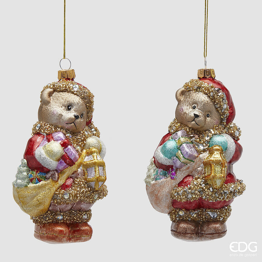 Новогоднее украшение EDG Enzo De Gasperi ORSO Арт.6501183A999