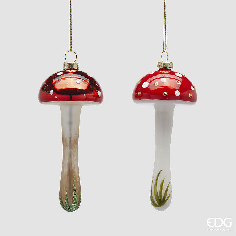 Новогоднее украшение EDG Enzo De Gasperi FUNGO Арт.6501187A140