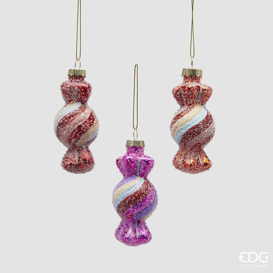 Новогоднее украшение EDG Enzo De Gasperi CANDY Арт.6501190A999