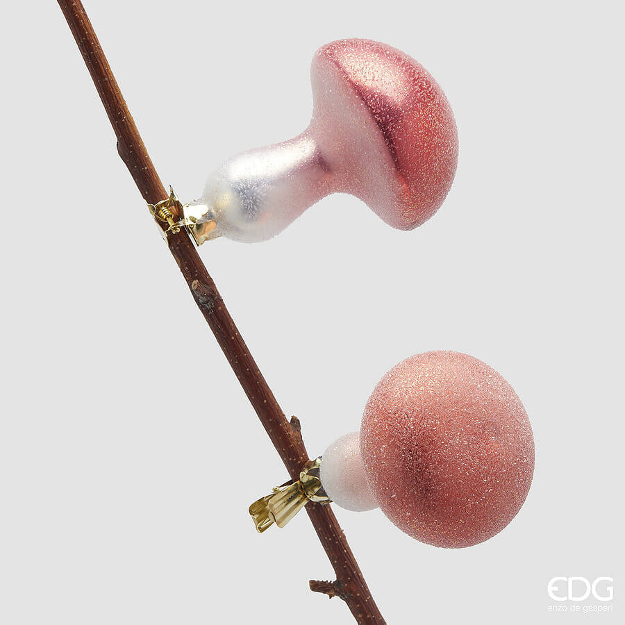 Новогоднее украшение EDG Enzo De Gasperi FUNGO Арт.6501193A140