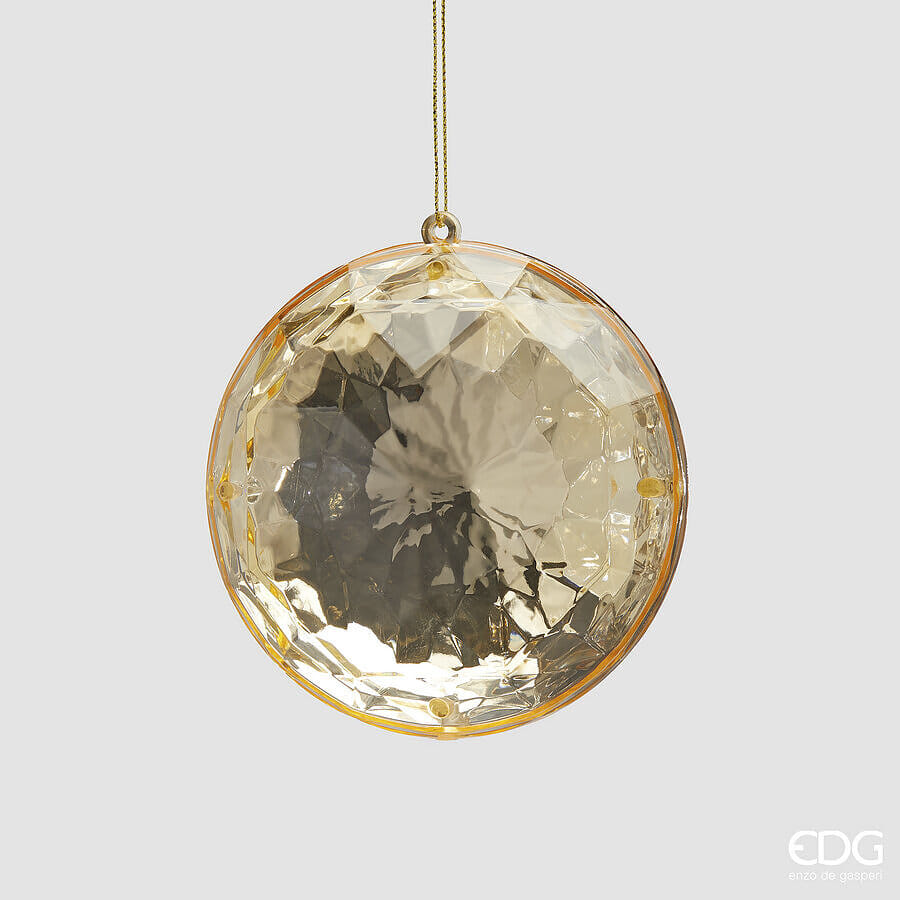 Новогоднее украшение EDG Enzo De Gasperi DIAMANTE ROTONDO Арт.8100906A040
