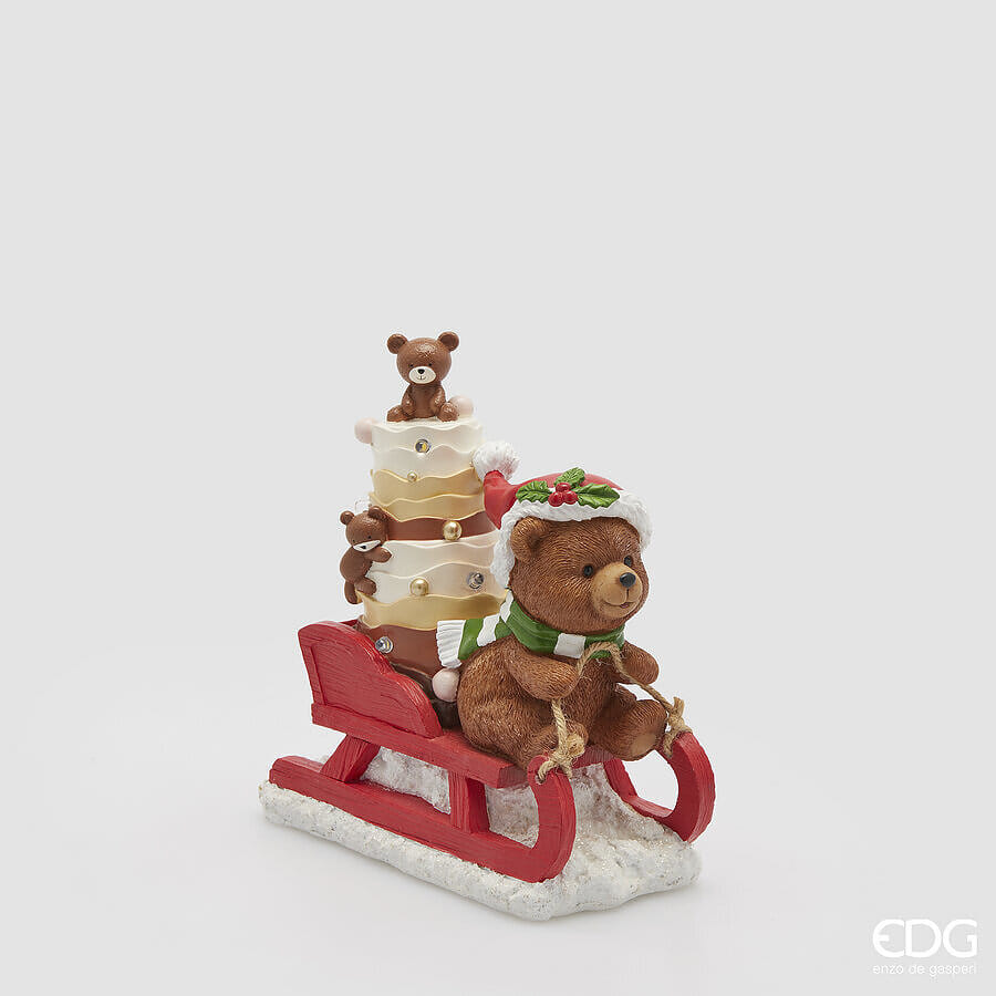 Статуэтка EDG Enzo De Gasperi ORSO GOLOSO Арт.8100870A976