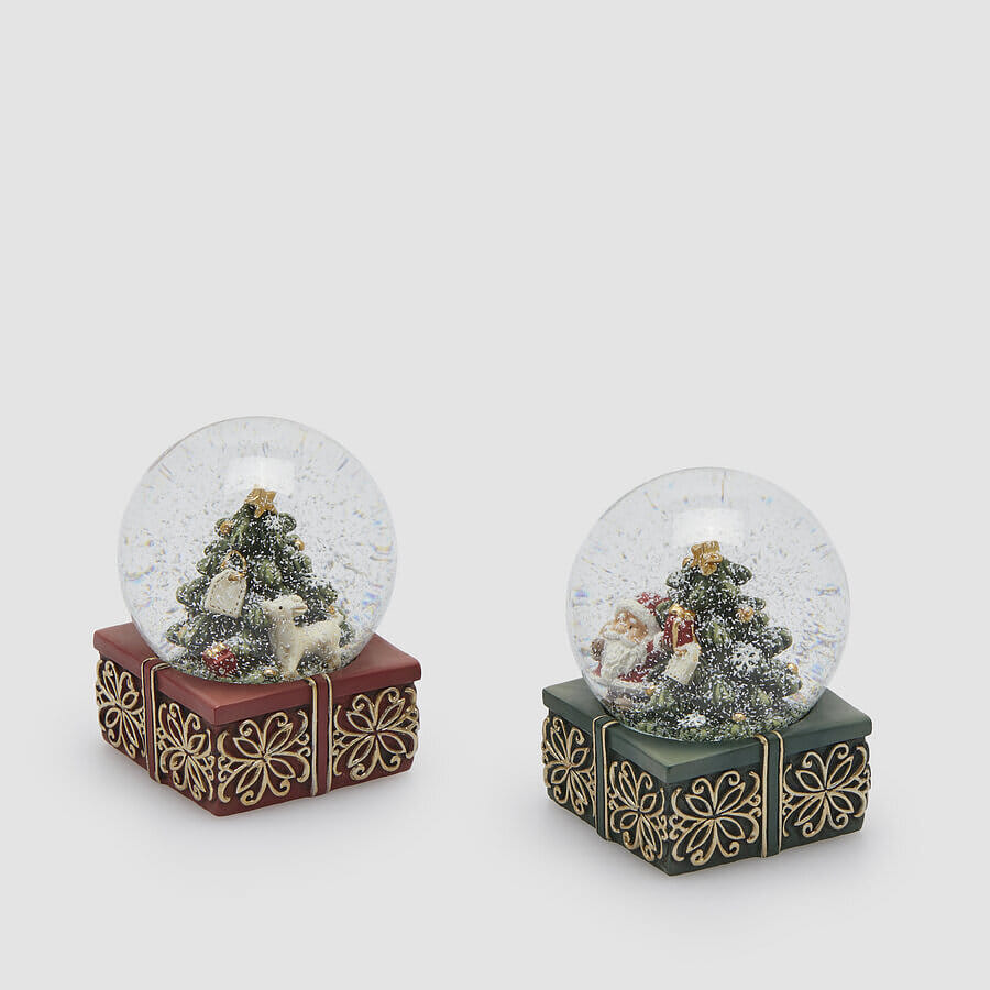 Снежный шар EDG Enzo De Gasperi SFERA ACQUA BABBO CERBIATTO Арт.8101274A774