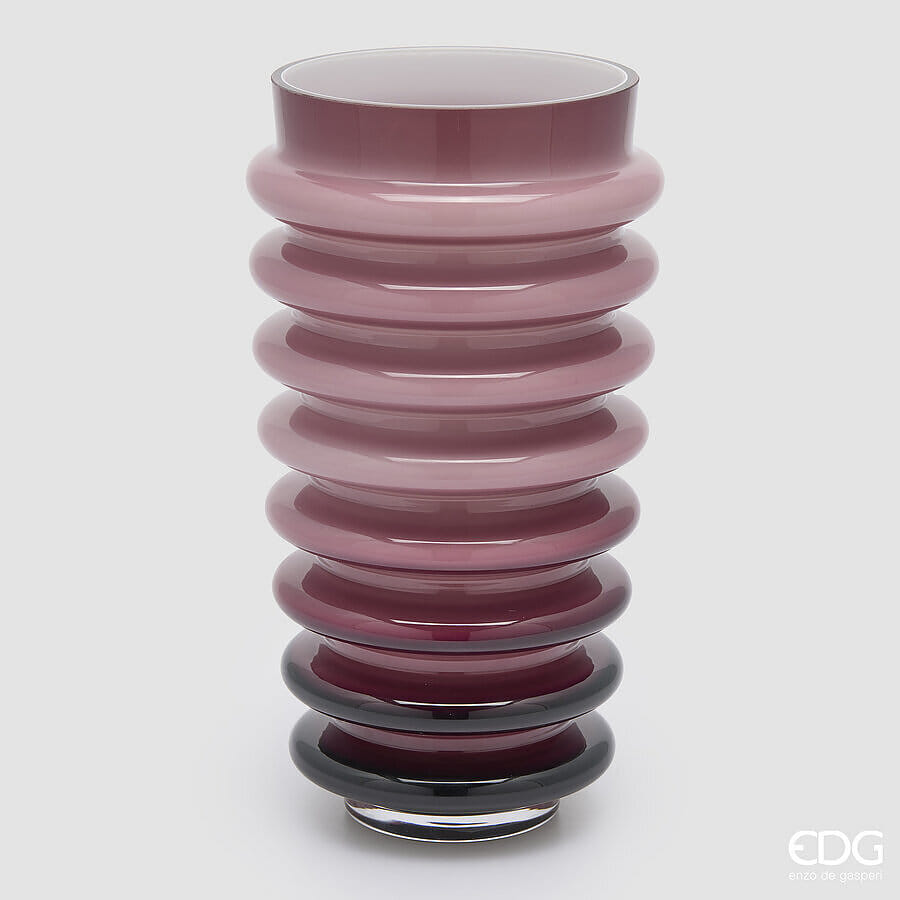 Ваза EDG Enzo De Gasperi DISCHI SVASATO Арт.1101185A556