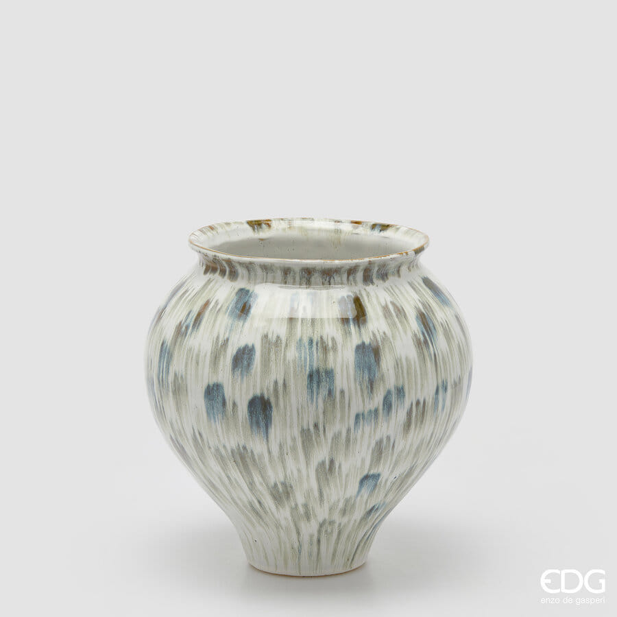 Ваза EDG Enzo De Gasperi PENNELLATE ROTONDO Арт.1101196A170