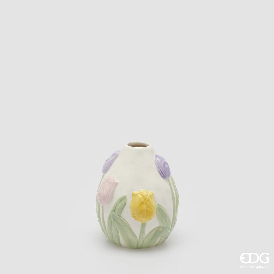 Ваза EDG Enzo De Gasperi TULIPANI OVALE Арт.1101262A999
